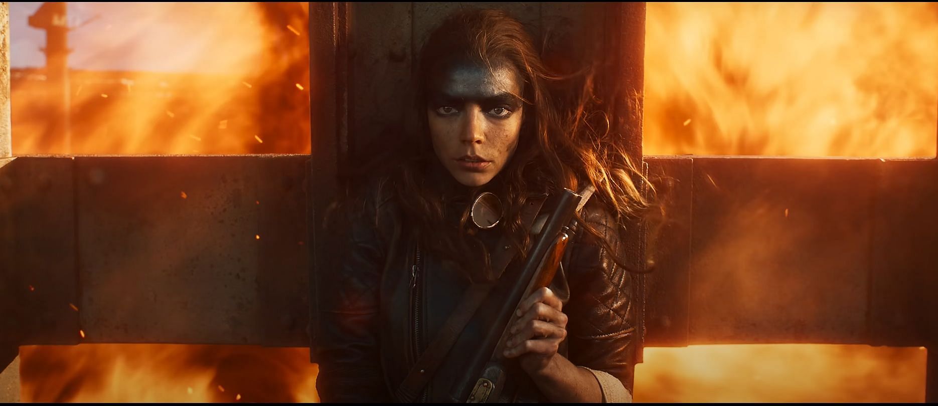 A shot from the trailer (Image via Warner Bros. Pictures, Mad Max: Furiosa, 1:54)