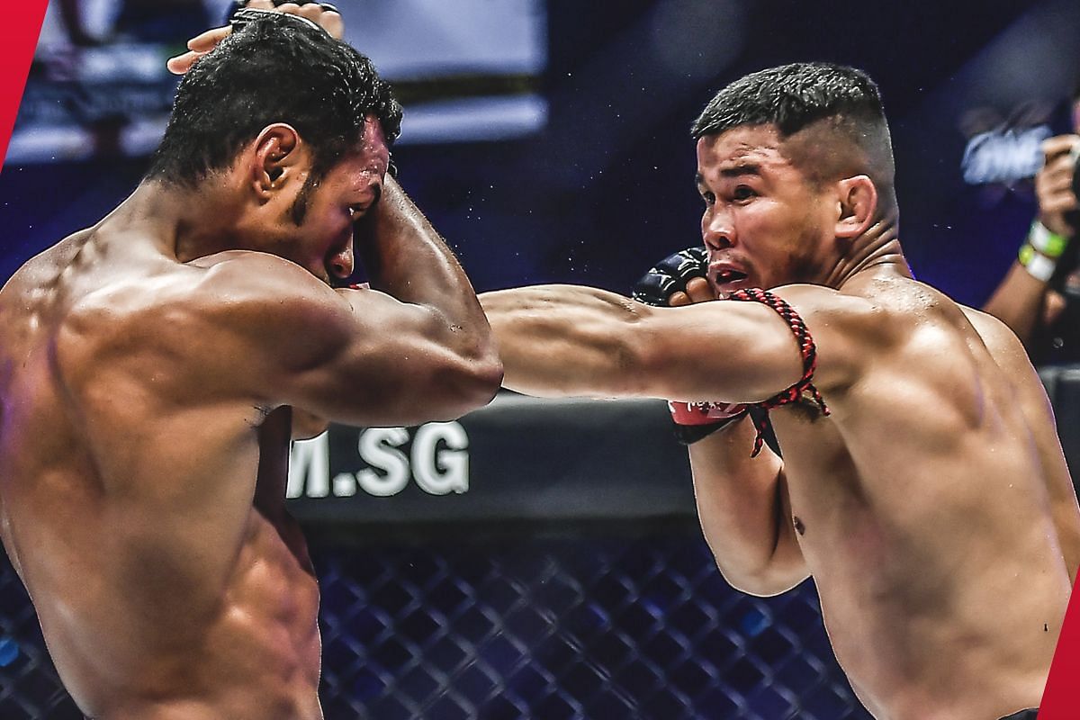 Felipe Lobo and Nong-O Hama - Photo by ONE Championship