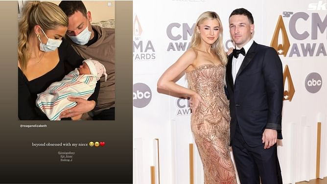 “Beyond obsessed”- Alex Bregman's wife Reagan shares an adorable moment with newborn niece in heartwarming snapshot