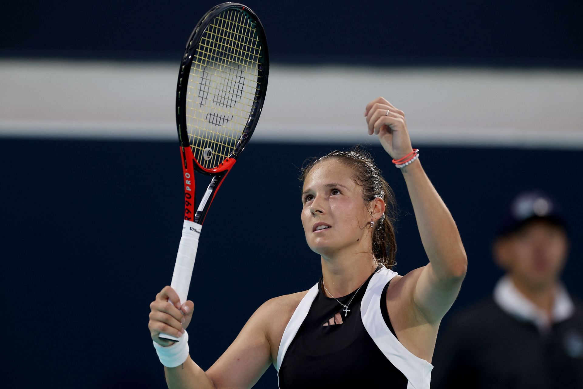 Daria Kasatkina at the 2024 Abu Dhabi Open.