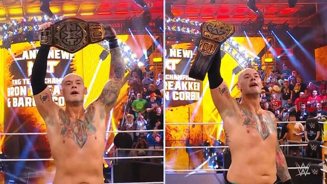 Unfortunate 6-year drought comes to an end on WWE show: Baron Corbin is champion again!