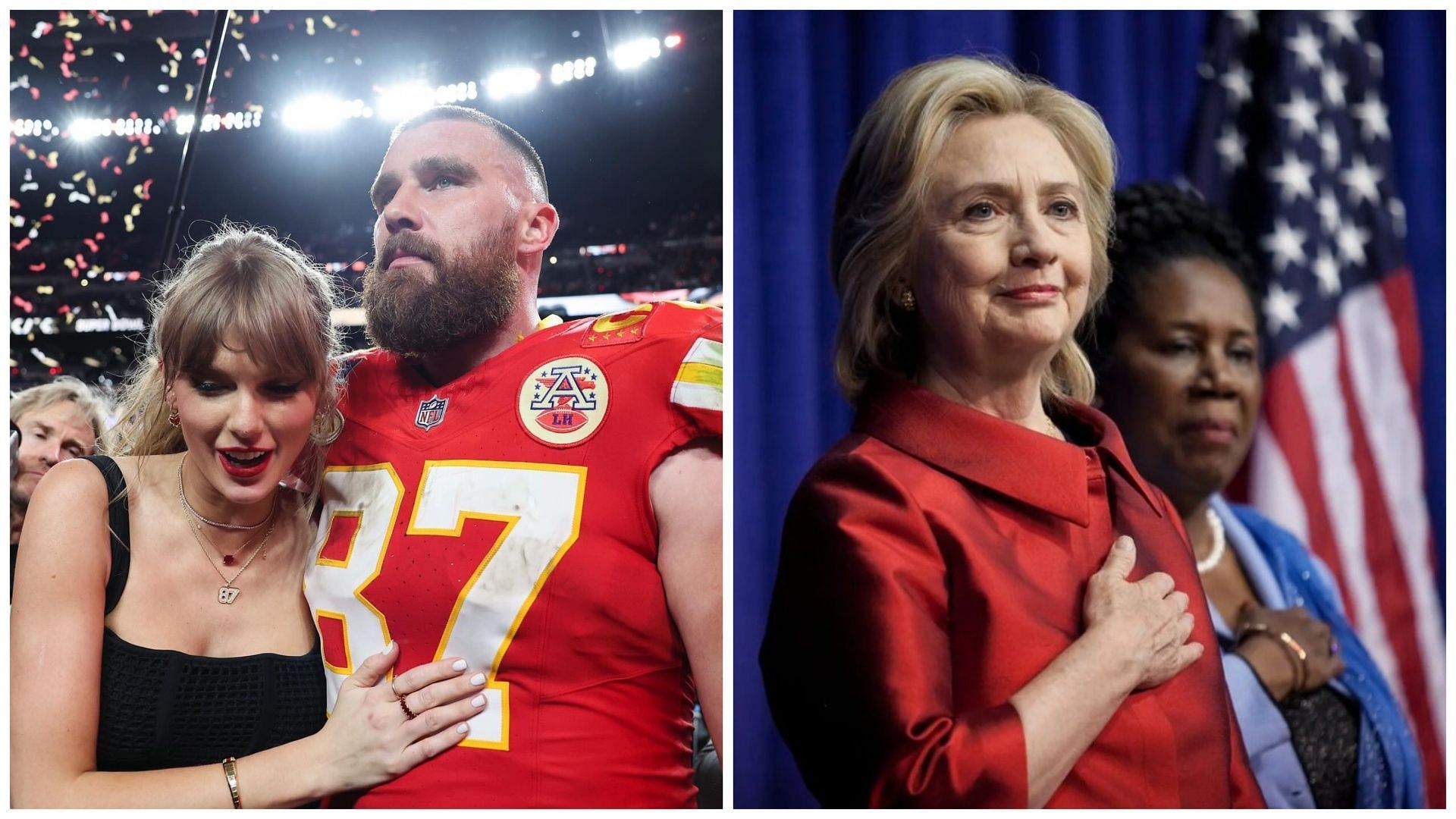 Hillary Clinton criticized for tweet referring to Travis Kelce as &quot;Taylor