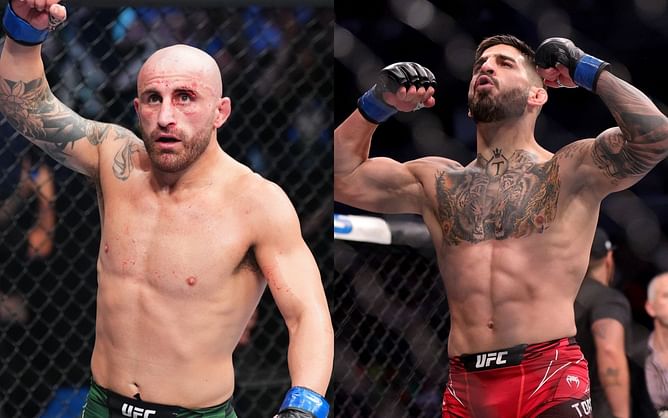 Ilia Topuria squashes beef with Alexander Volkanovski with respectful message after title win