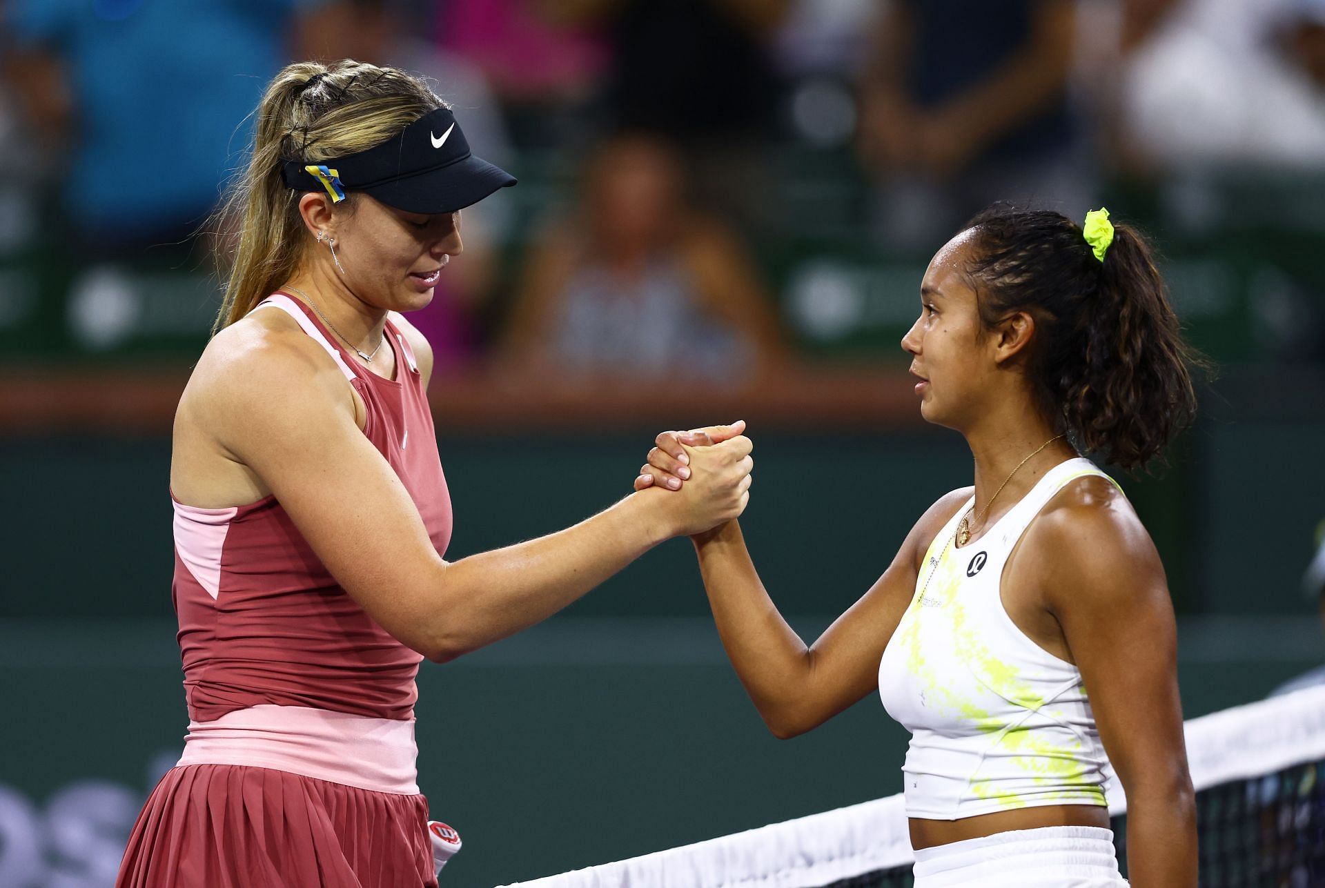 BNP Paribas Open Badosa and Fernandez Getty images