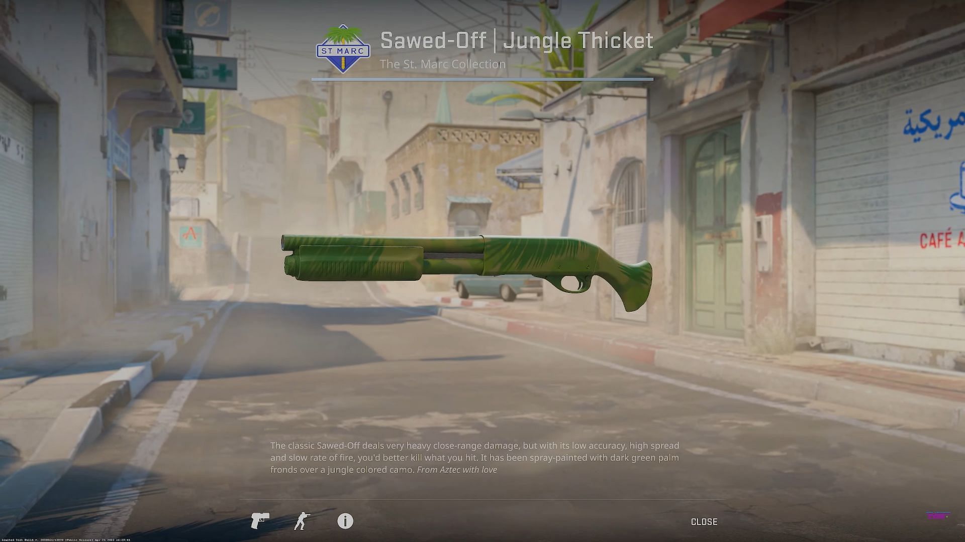 Sawed-Off Jungle Thicket (Image via Valve || YouTube/covernant)