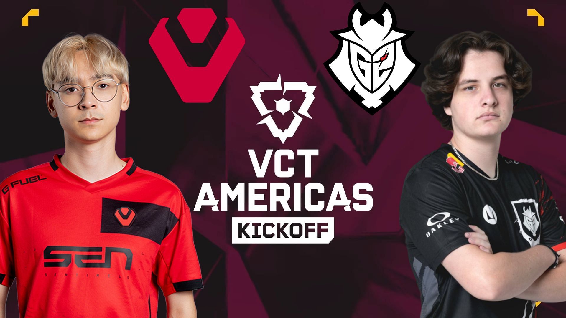 Sentinels vs G2 Esports at VCT Americas Kickoff (Image via Riot Games, Sentinels and G2 Esports)