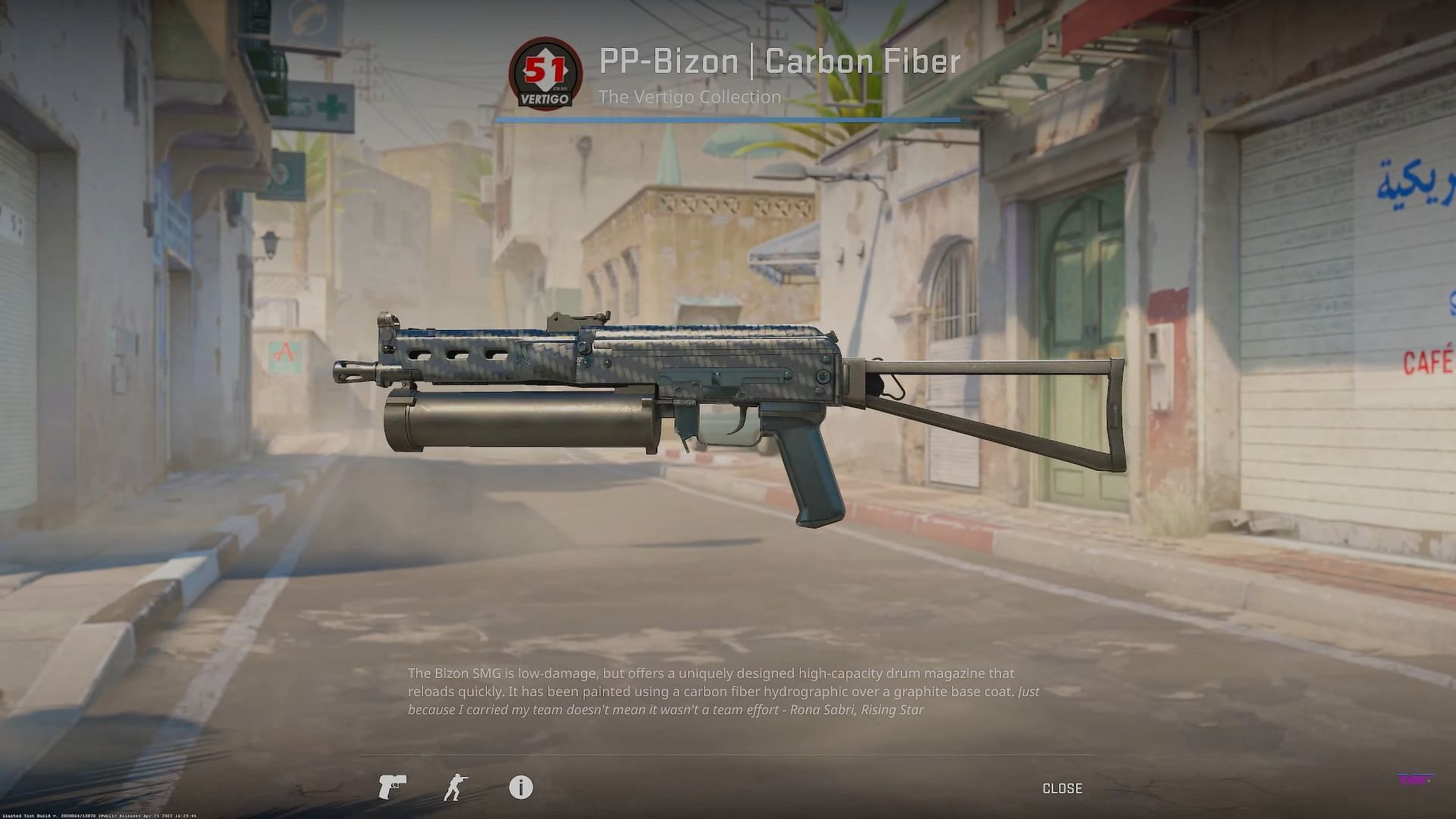 PP-Bizon Carbon Fiber (Image via Valve || YouTube/covernant)