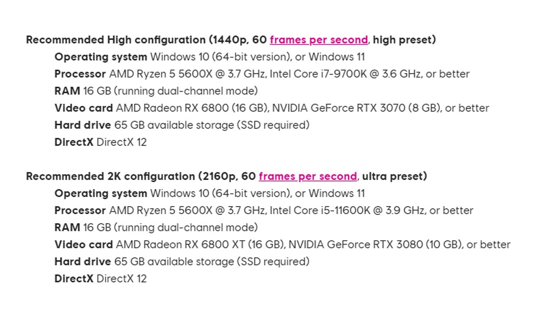 System requirements for Skull and Bones (Image via Ubisoft)