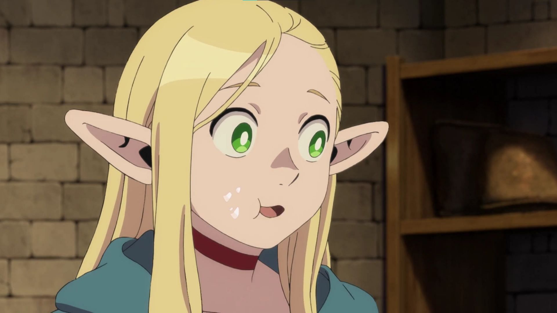 Marcille as shown in the anime (Image via Studio Trigger)