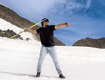 Neeraj Chopra honored by Swiss tourism with a plaque at Jungfrau’s Ice Palace