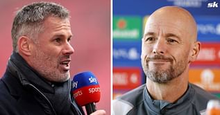 "Jamie Carragher is one of them" - Ten Hag hits out at Liverpool icon over 'subjective' criticism of Manchester United