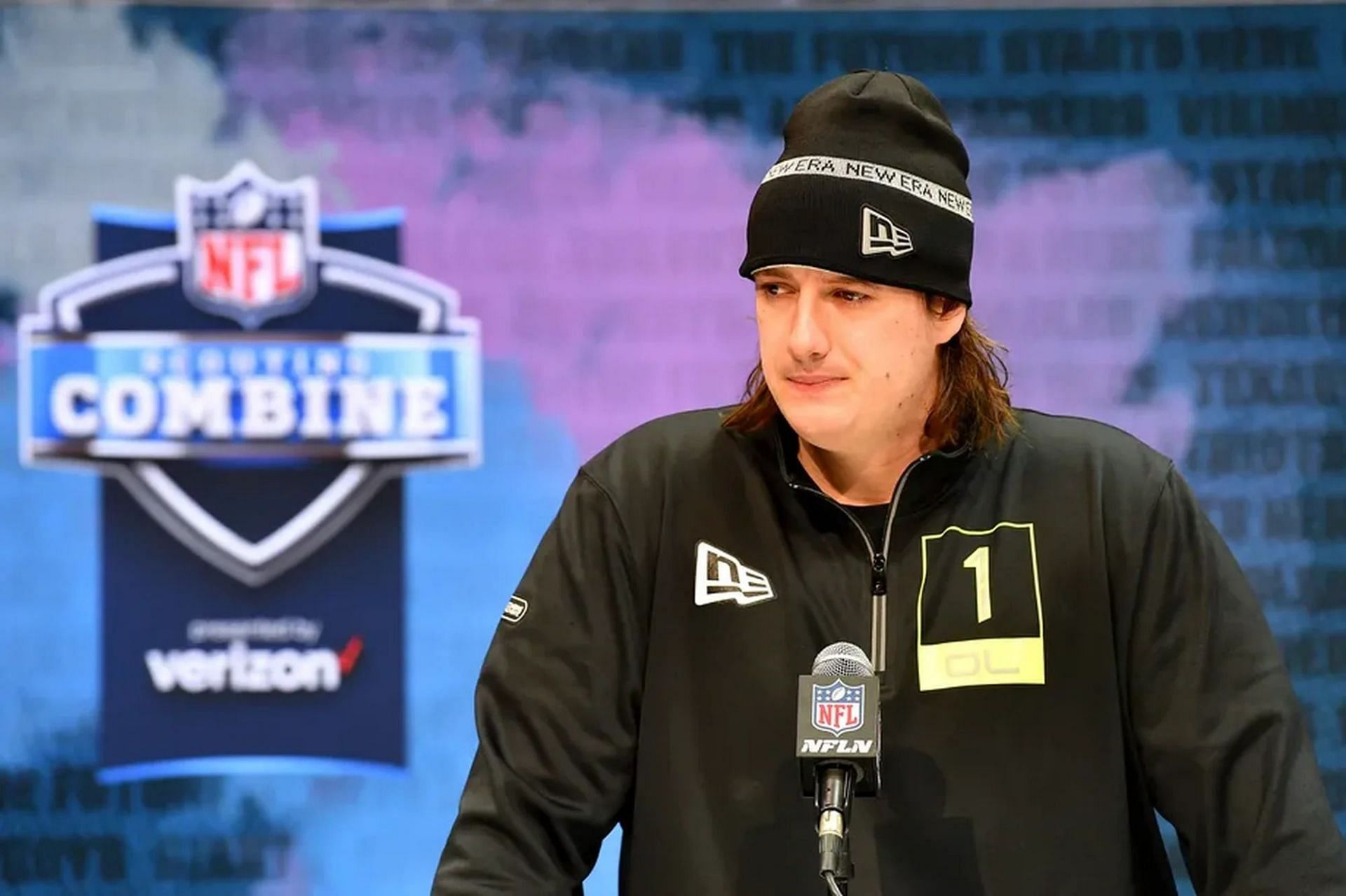 Trey Adams' resurfaced risqué response at NFL combine draws hilarious ...