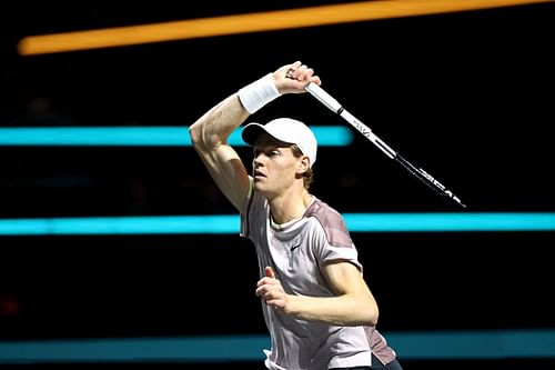 Jannik Sinner at the ABN AMRO Open.