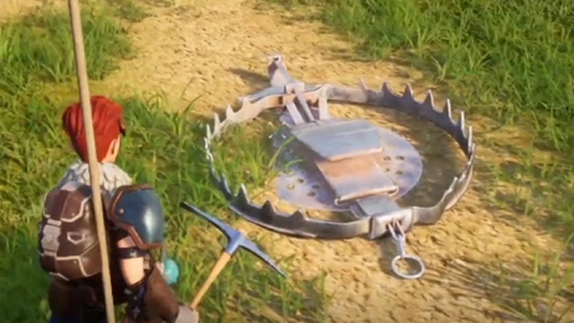 Large Bear Trap is among the best traps in Palworld (Image via Pocket Pair Inc)
