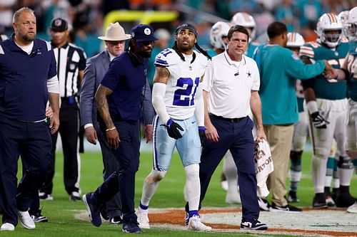 Stephon Gilmore at Dallas Cowboys v Miami Dolphins