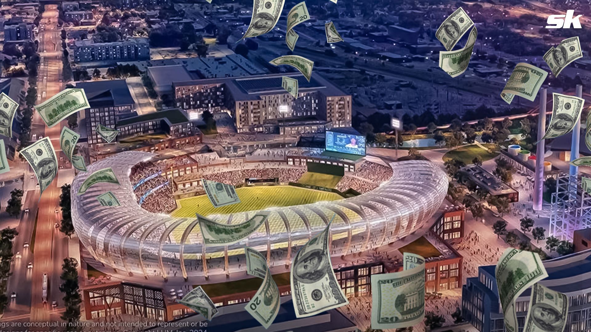 The state of Utah has committed $1 Billion as an investment for MLB stadium.