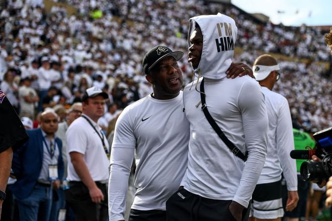 “You see that ring?”- $2.3 NIL-valued Travis Hunter has hilarious reaction as Deion Sanders Jr. asks Colorado WR about his Valentine’s Day plans