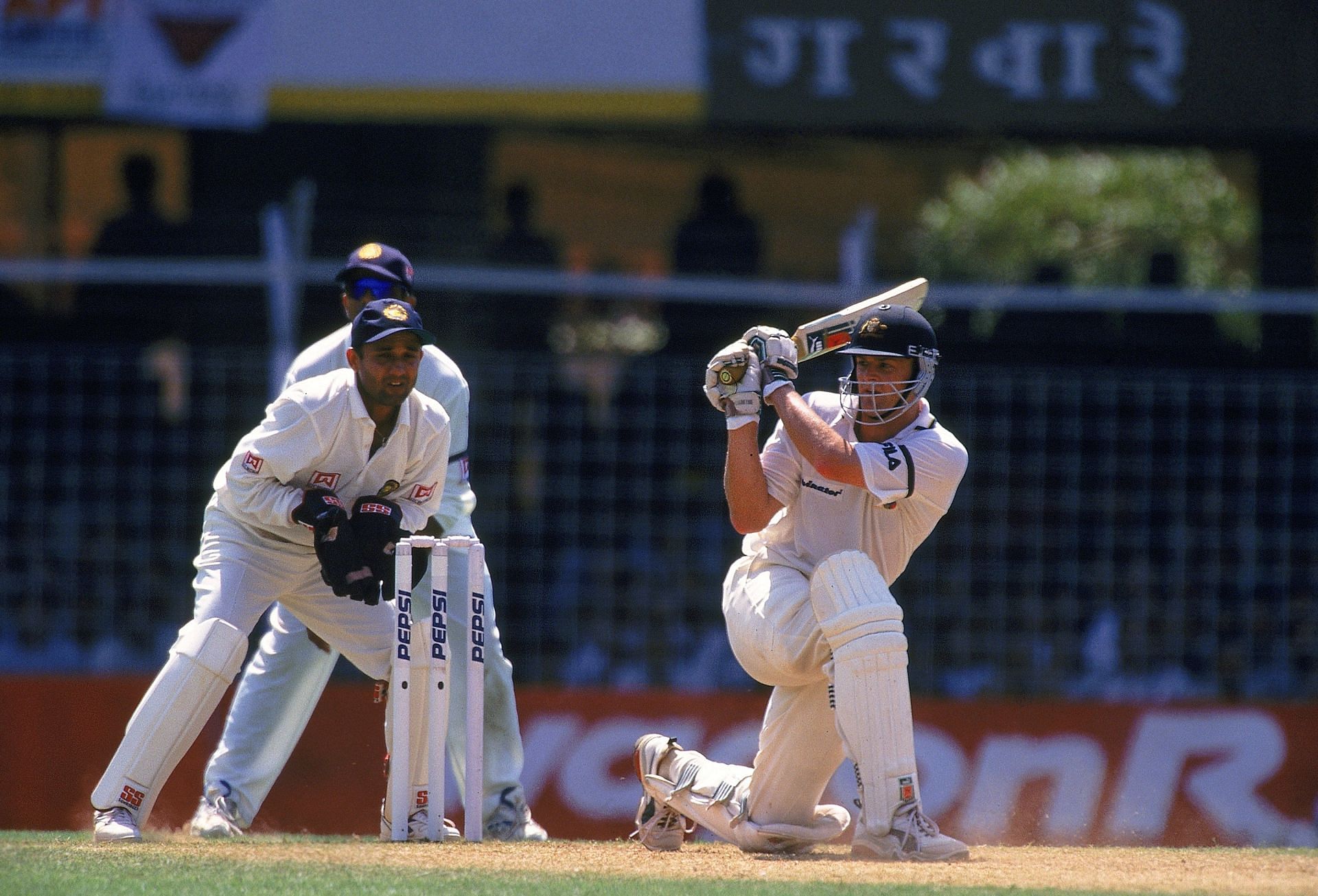 Adam Gilchrist vs India in 2001 in Mumbai