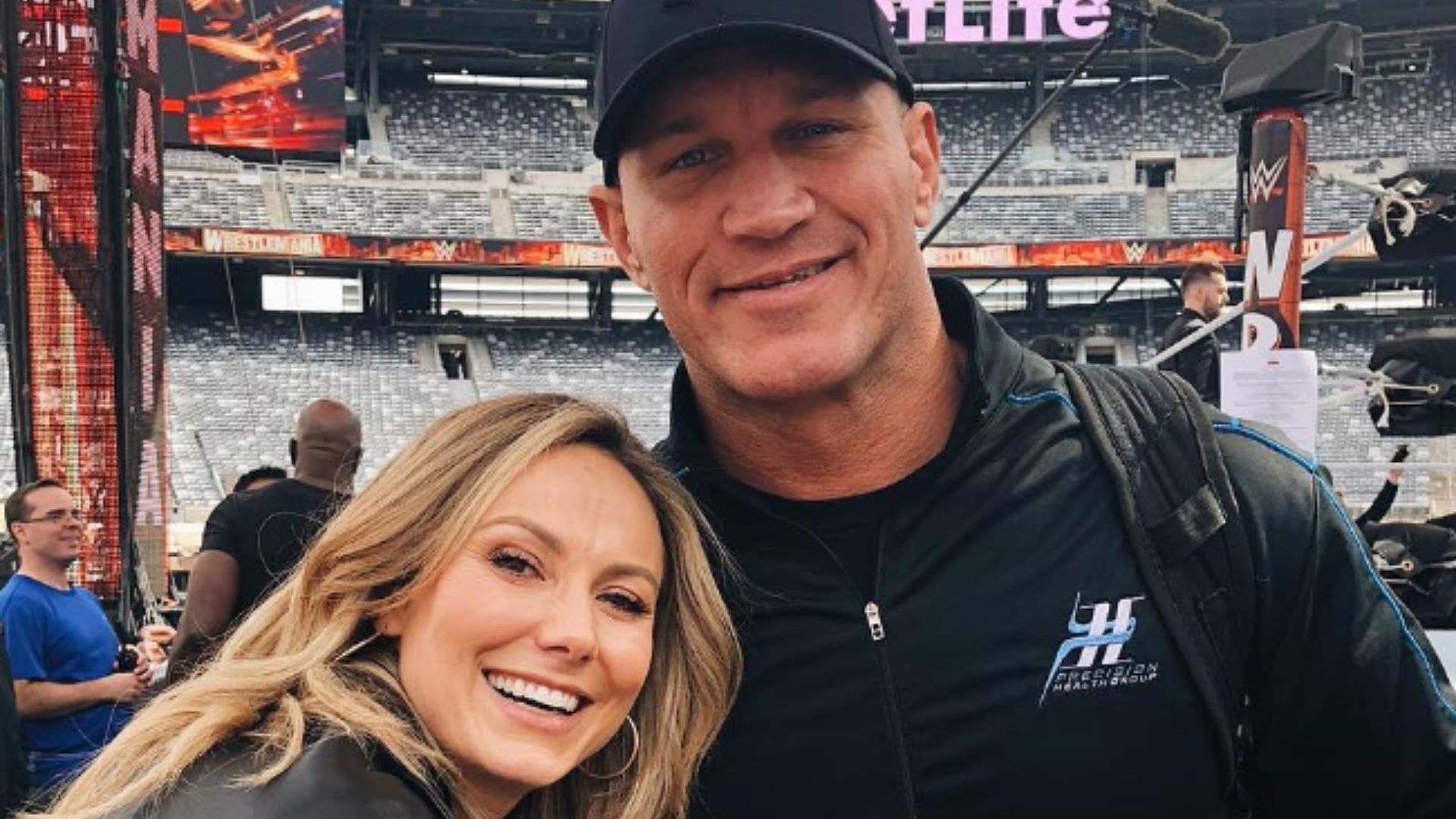 Randy Orton and Stacy Keibler in 2019