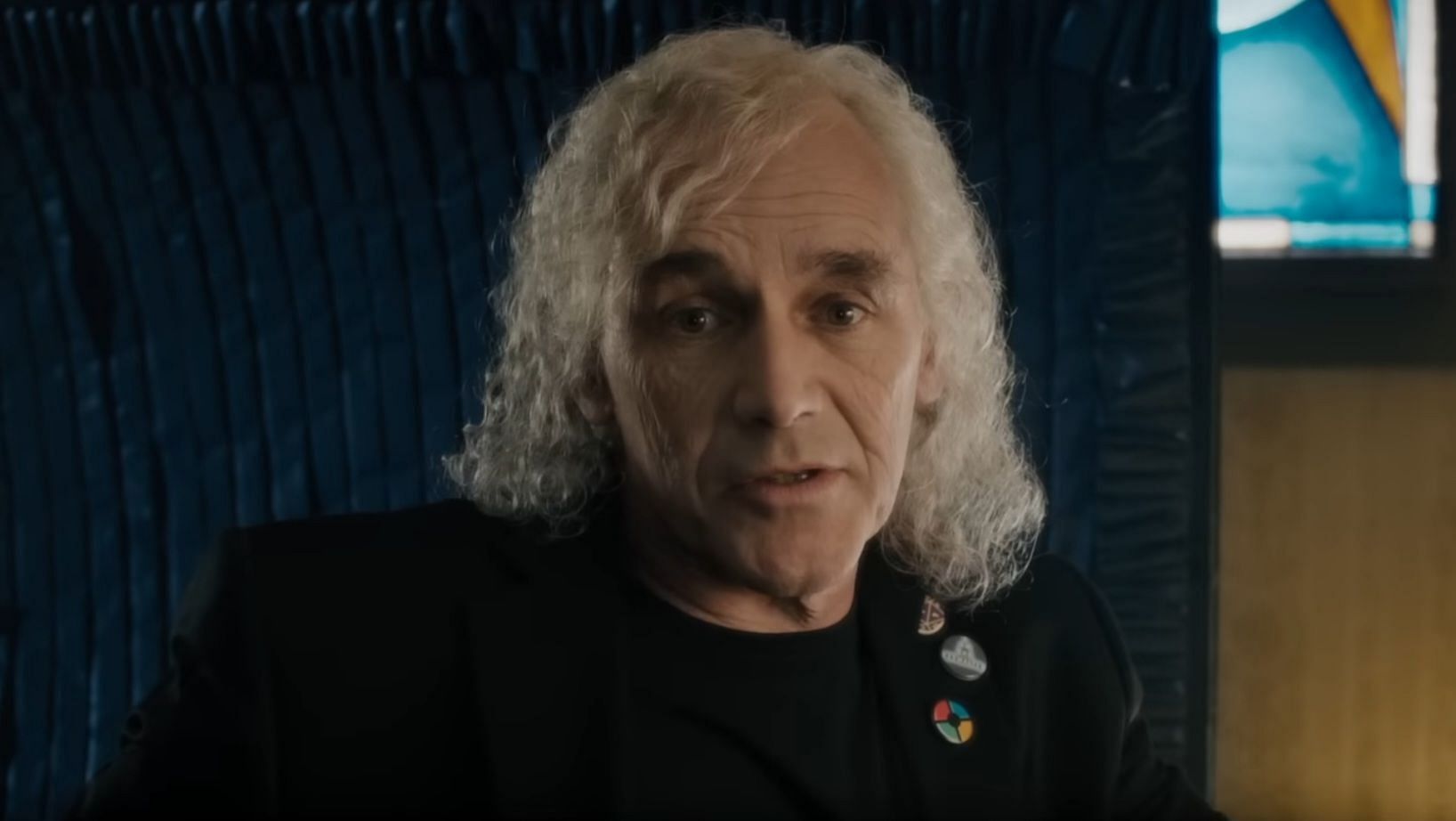 Mark Rylance as James Halliday (Image via Warner Bros Pictures, Ready Player One Trailer, 01:08)