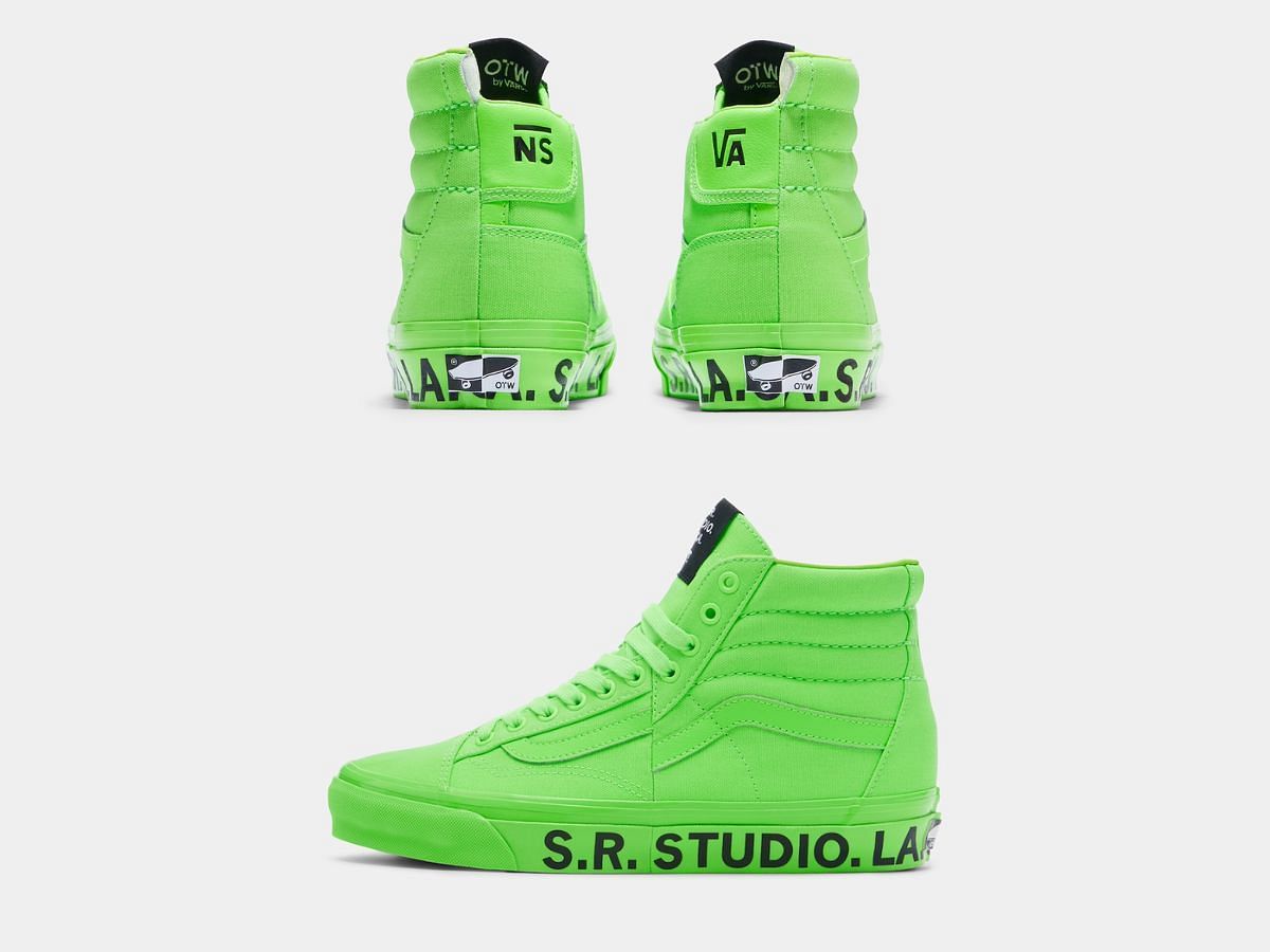 SR. Studio LA. CA. x OTW by Vans &ldquo;Clash The Wall&rdquo; sneakers (Image via SBD)