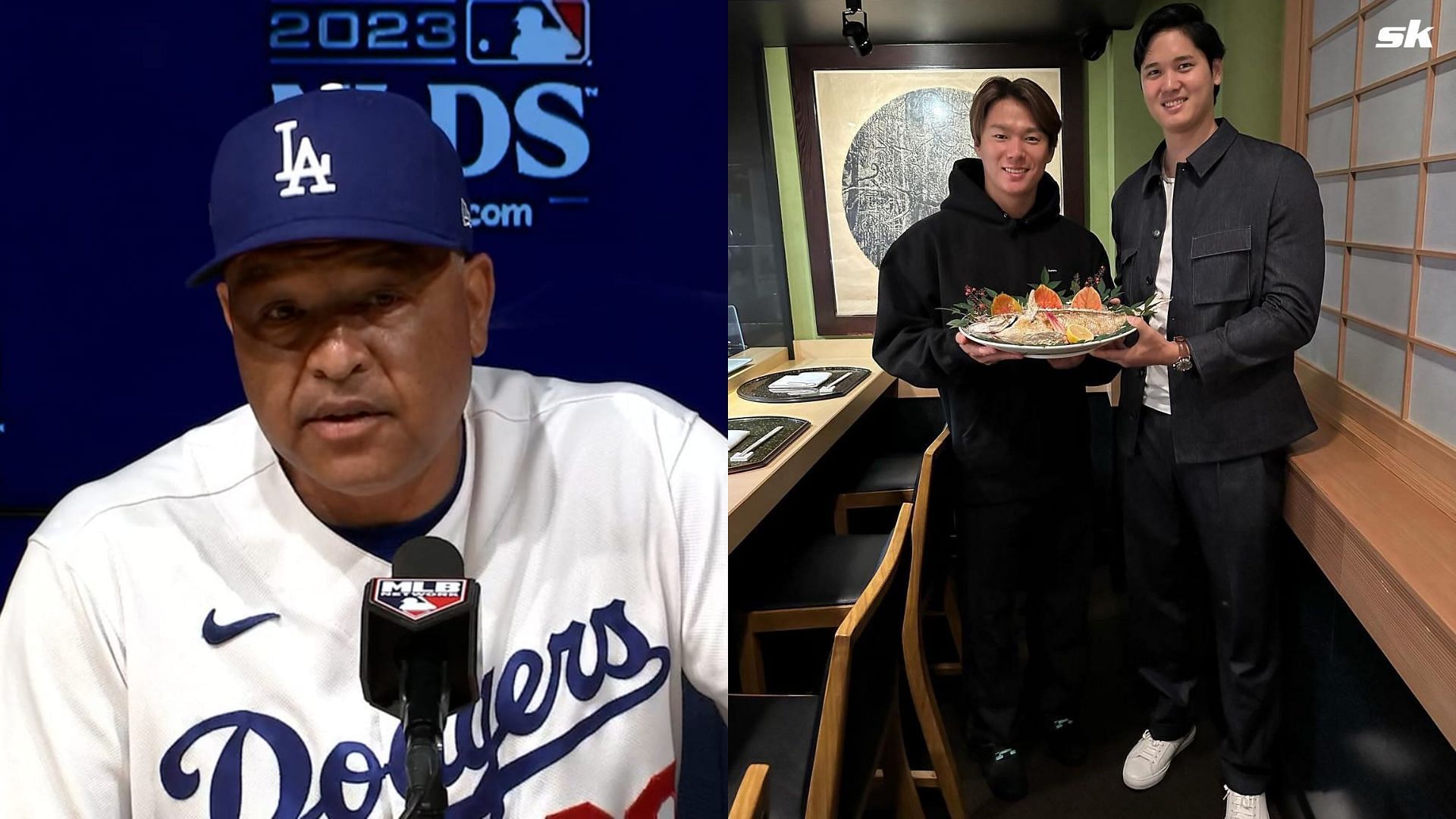 Dave Roberts talks about his role during the spring training with all the new additions
