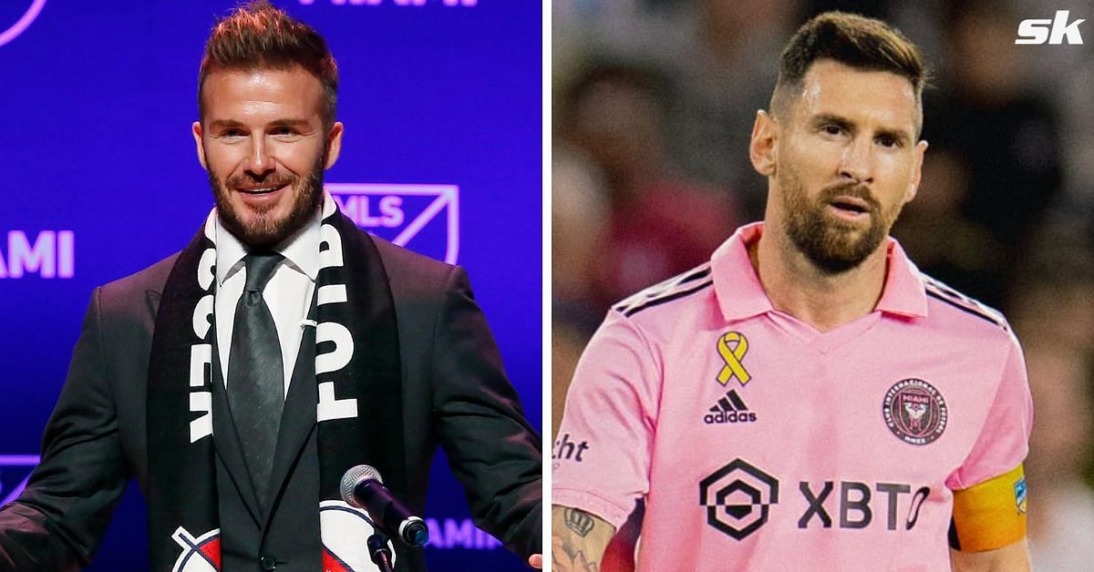 David Beckham was booed as Lionel Messi failed to appear in Hong Kong