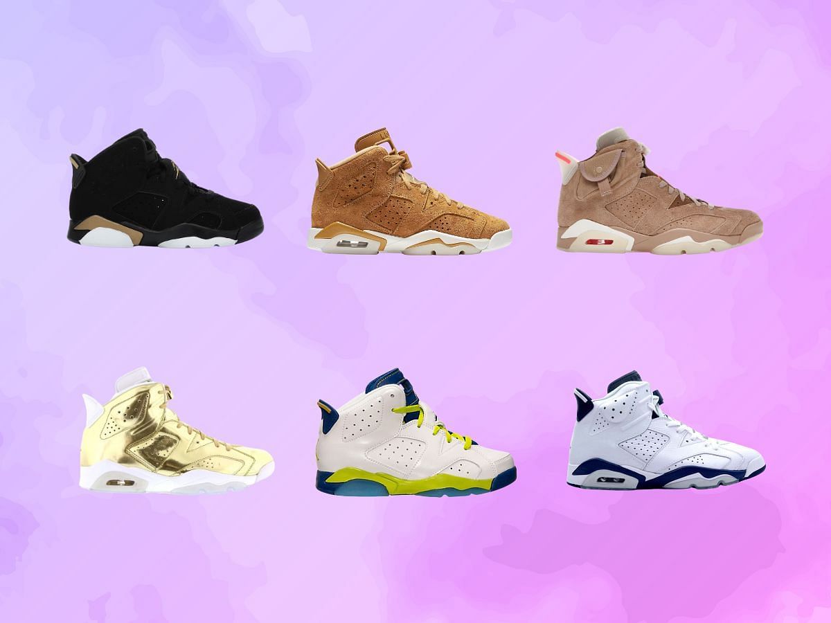 Best Nike Air Jordan 6 Retro sneakers of all time (Image via Sportskeeda)