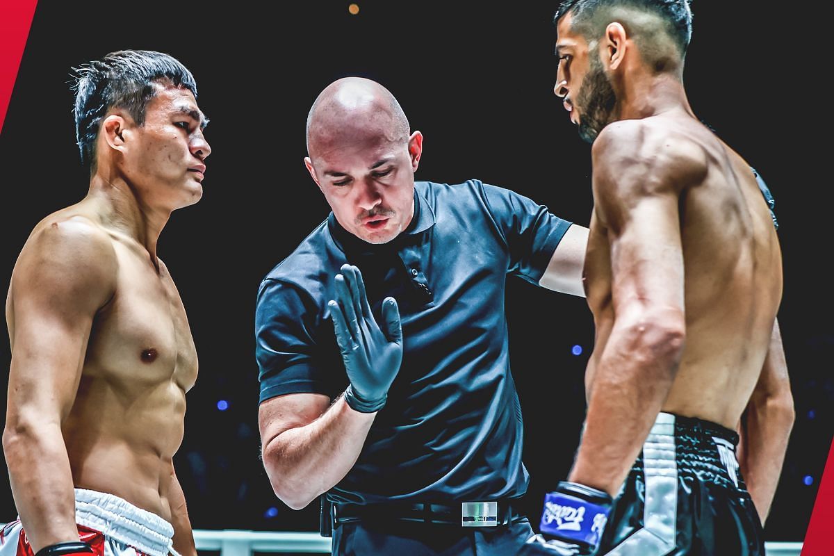 Saemapetch Fairtex and Mohamaed Younes Rabah | Image credit: ONE Championship