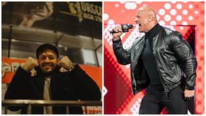 Conor McGregor sends a message to The Rock