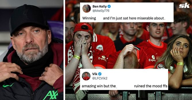 “Ruined the mood”, “Just sat here miserable” - Liverpool fans unhappy with incident in 4-1 win over Brentford