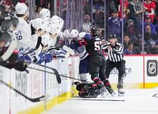 "Don't see how a kid thinks it's appropriate to do that" - Ryan Reaves provides his honest verdict on Morgan Rielly-Ridly Greig incident
