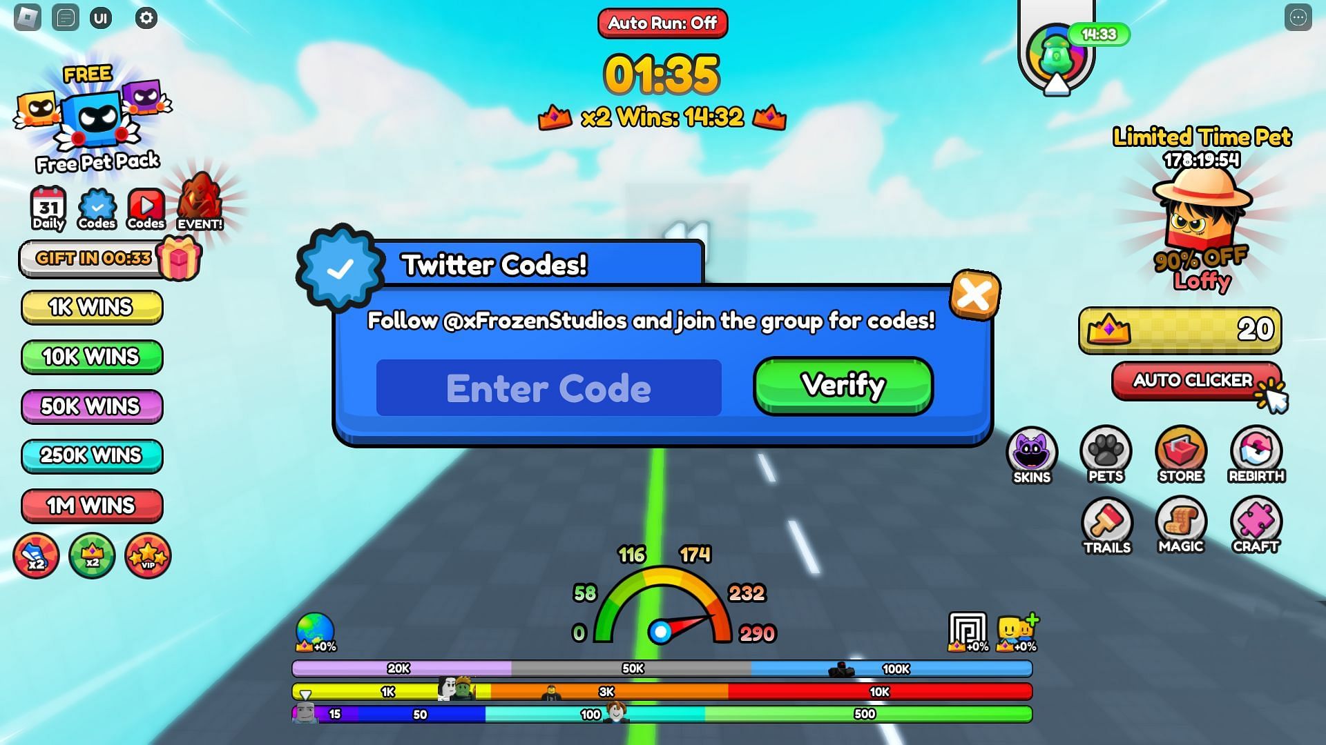 Active codes for CatNap Race (Image via Roblox)