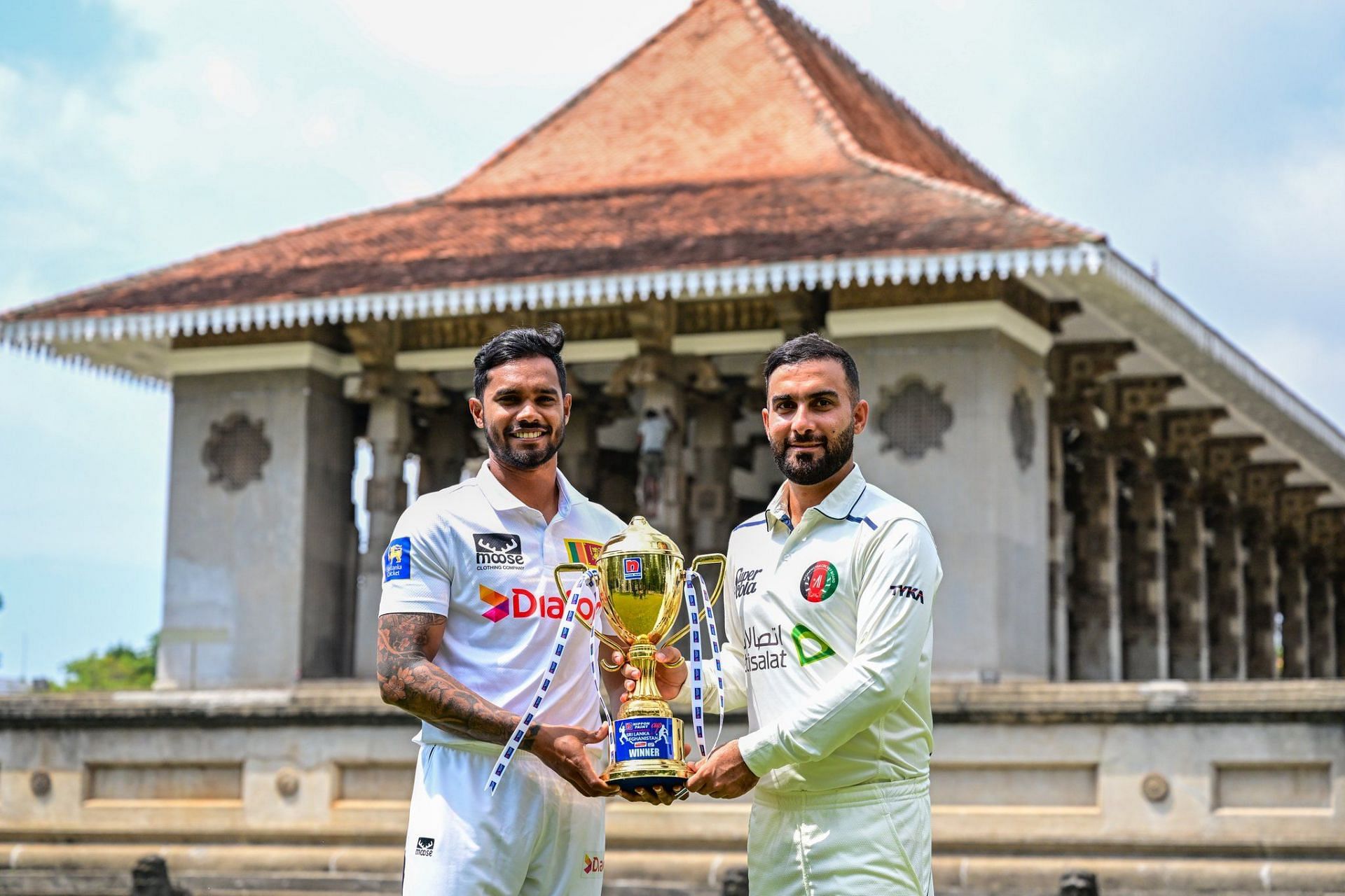 Sri Lanka vs Afghanistan Test match starts tomorrow morning (Image: X/SLC)