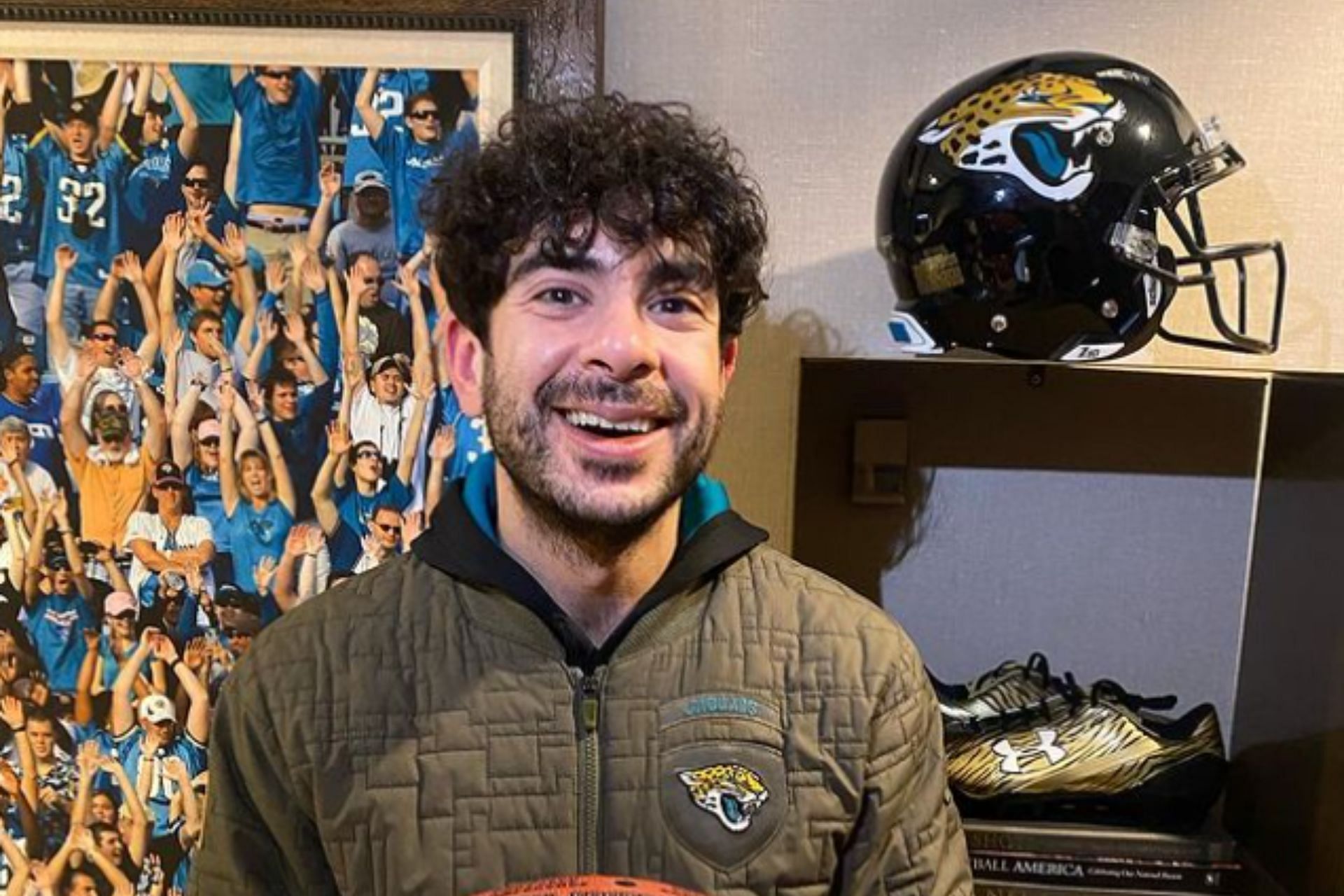 Tony Khan is annoucning his online activites via social now [Image Source: Tony Khan Instagram]