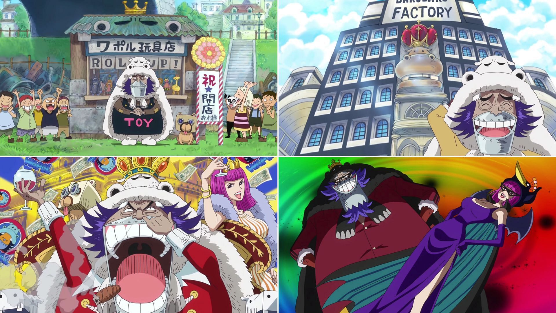 Wapol&#039;s story as seen in the One Piece anime (Image via Toei Animation)