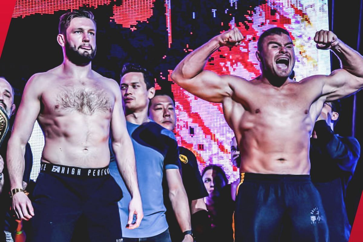Reinier de Ridder (left) and Anatoly Malykhin (right) | Image credit: ONE Championship