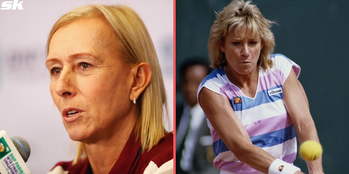 Martina Navratilova spoke on Chris Evert