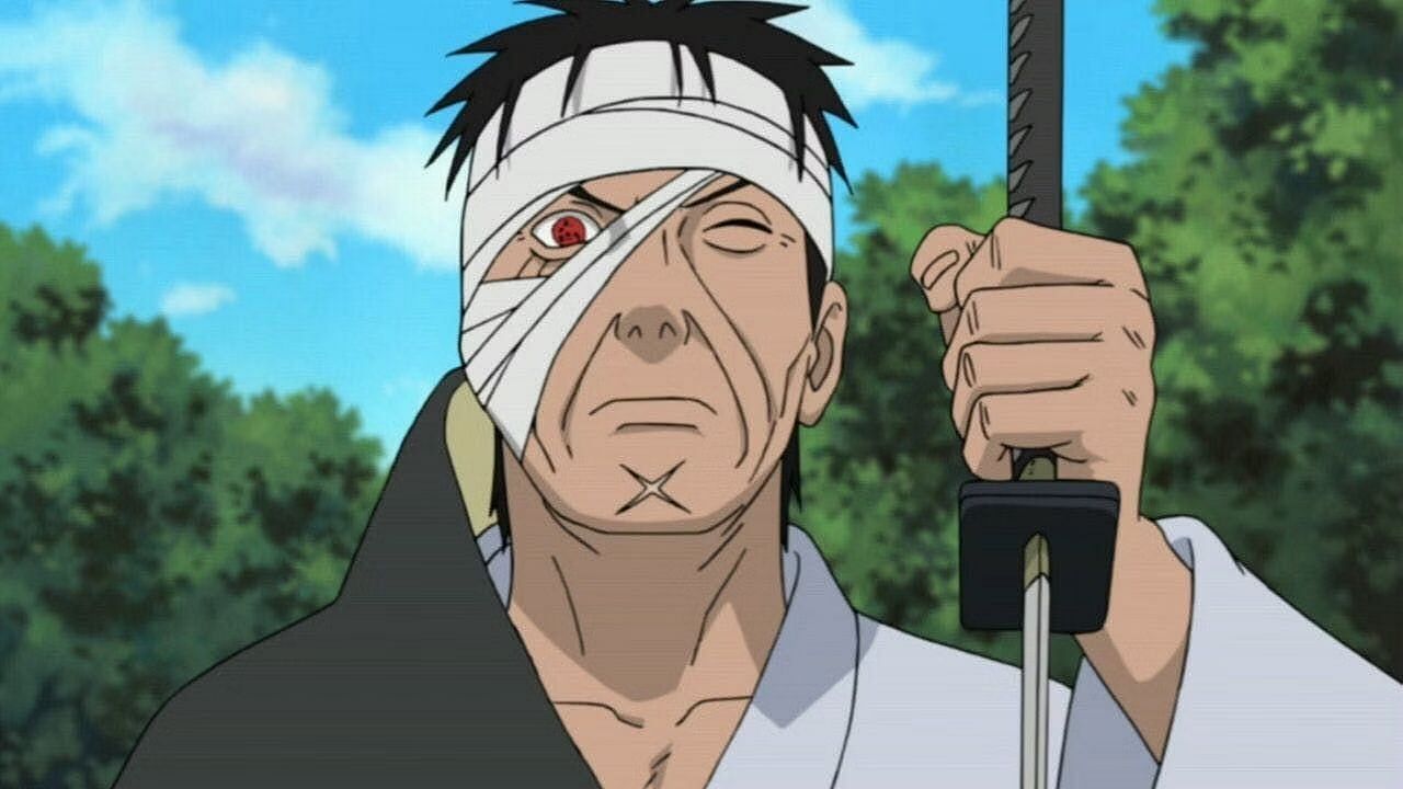 Danzo Shimura as seen in Naruto: Shippuden (image via Studio Pierrot)