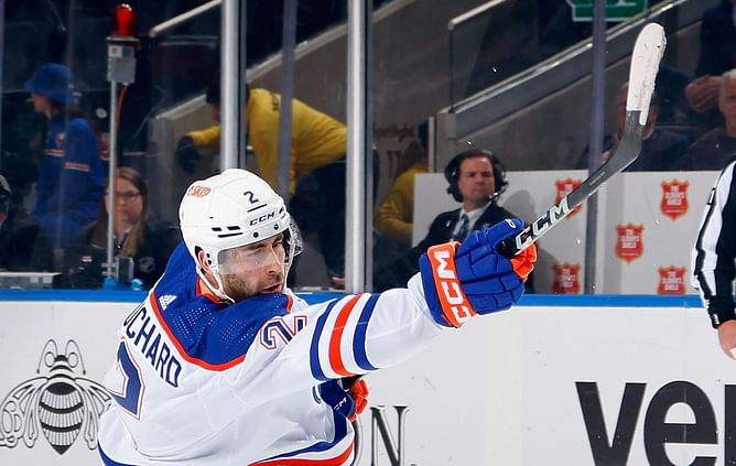 "S*it happens sometimes": Evan Bouchard owns up his mistake allowing LA Kings' second goal