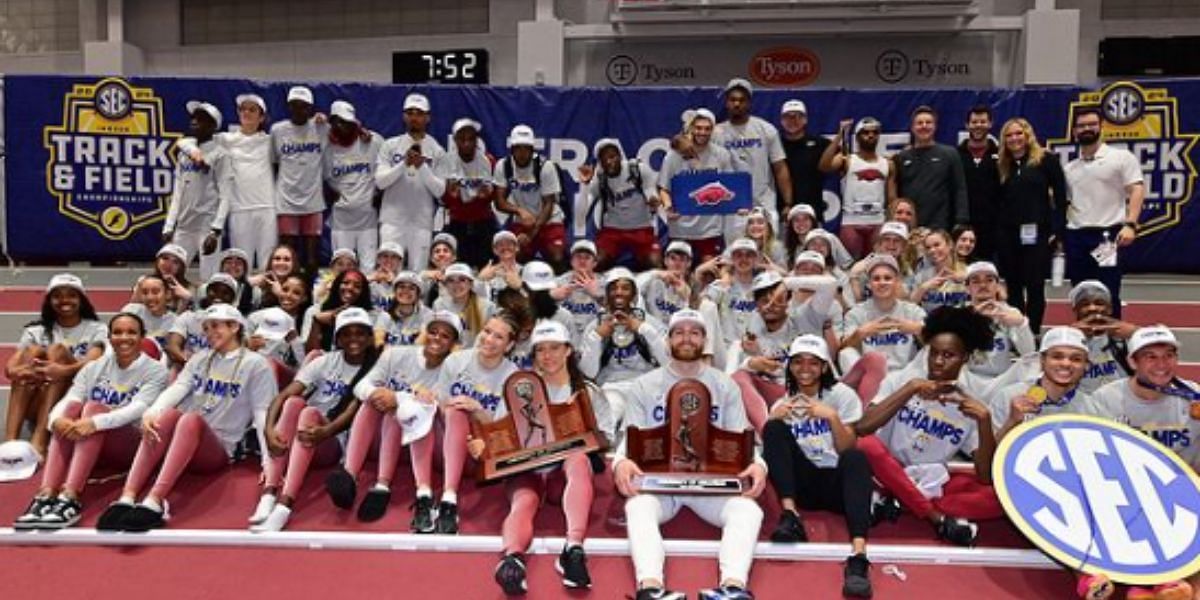 SEC Track and Field Indoor Championships 2024 results Arkansas