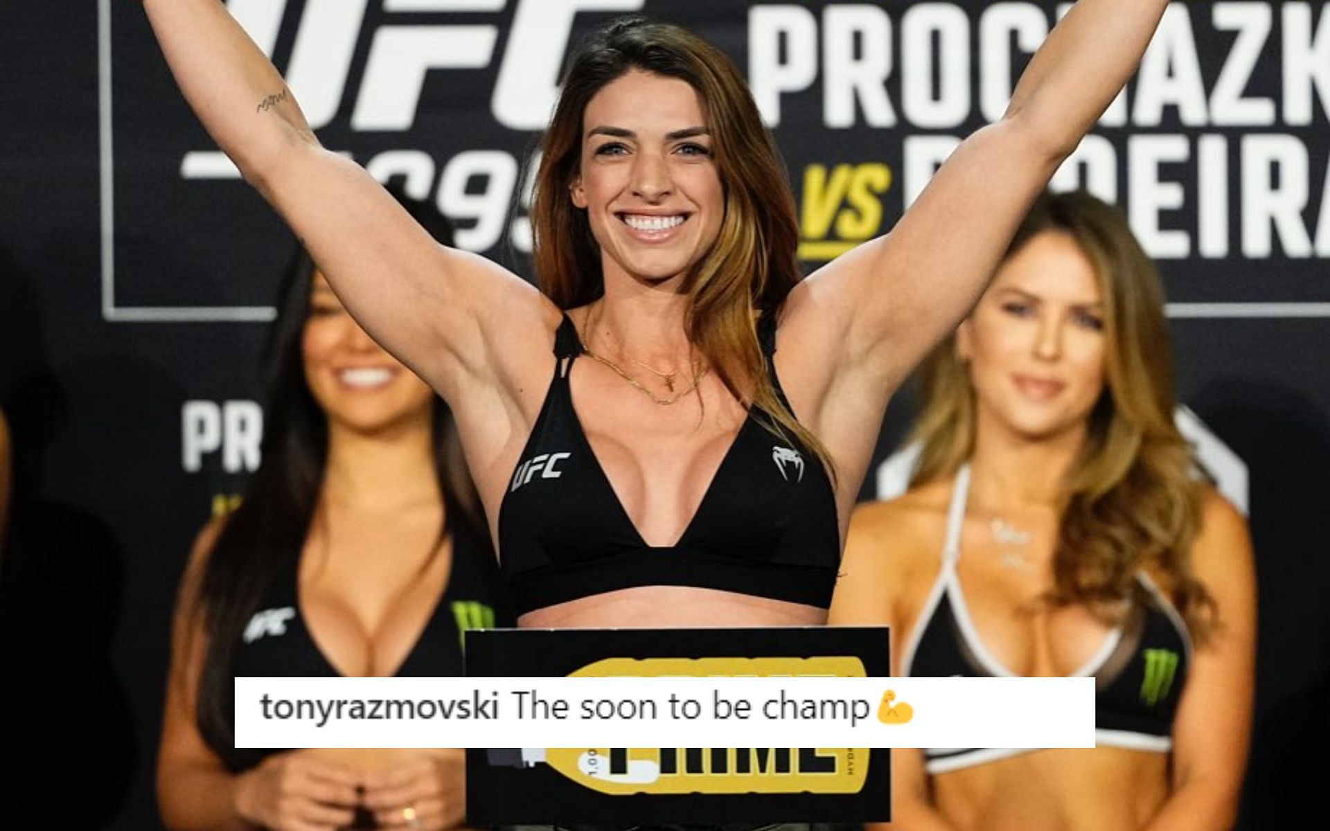 You are a dream - Fans react to Mackenzie Dern's latest workout