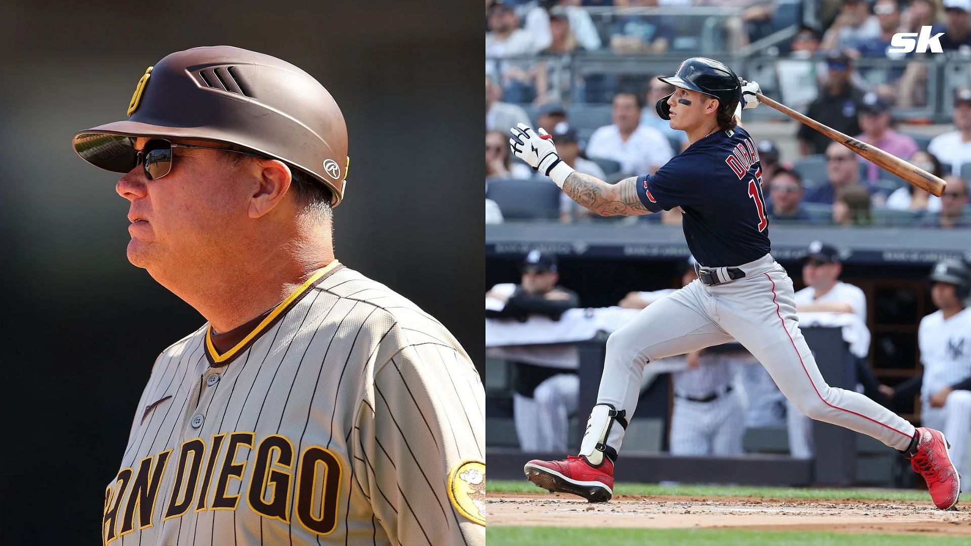 San Diego Padres Manager Mike Shildt &amp; Boston Red Sox OF Jarren Duran
