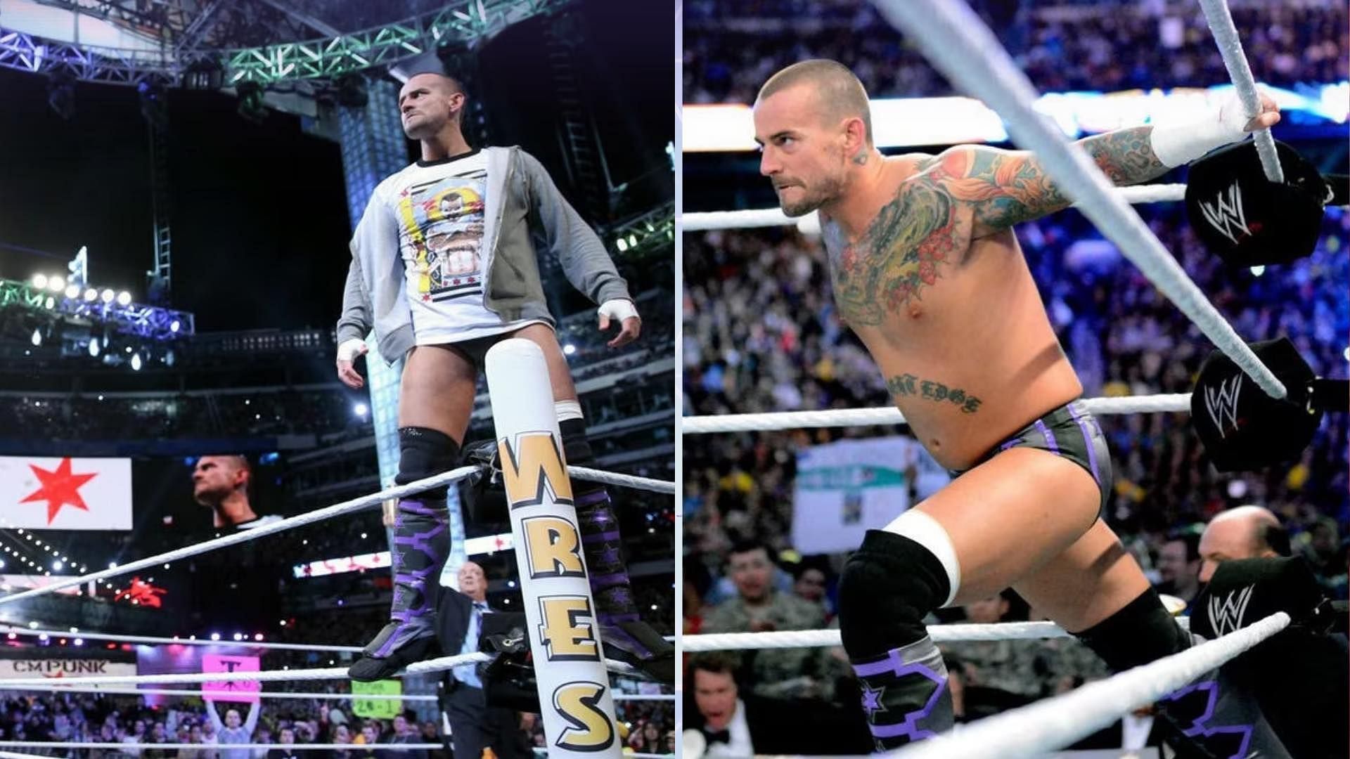 CM Punk as seen at a WWE event in 2013.