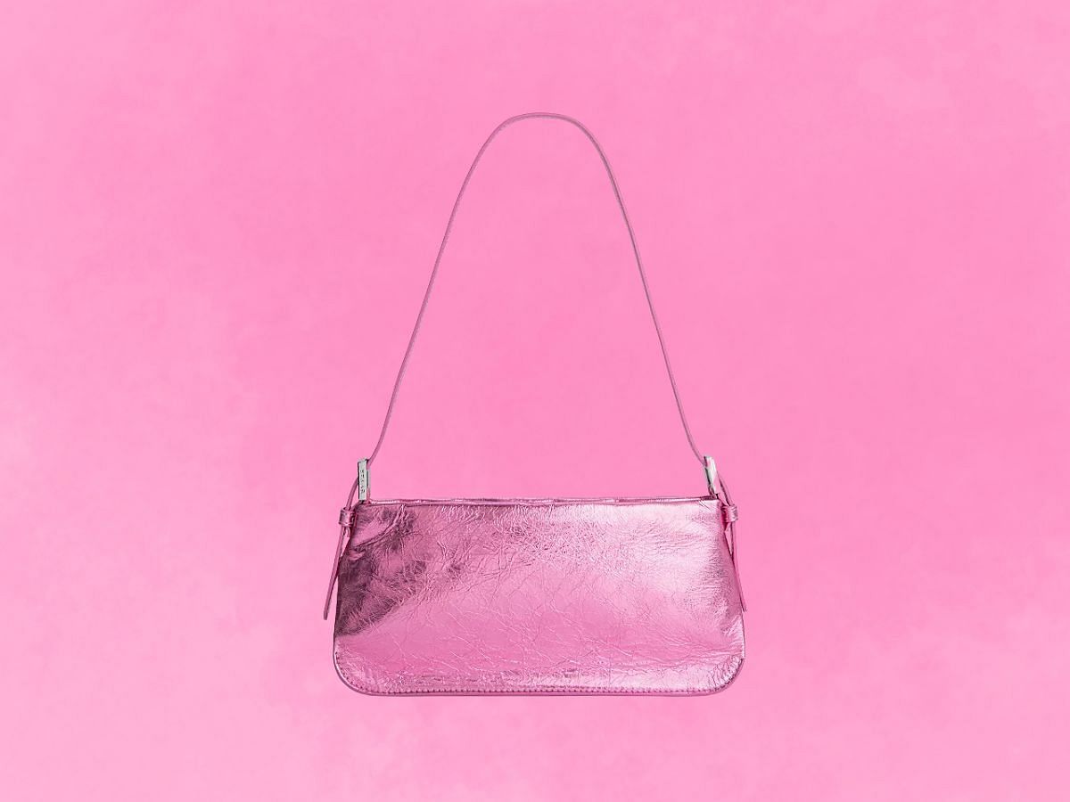 The By Far Dulce metallic leather bag (Image via Bloomingdales)