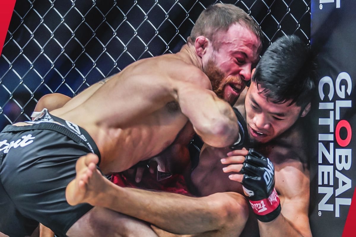 Jarred Brooks and Lito Adiwang [Photo via: ONE Championship]