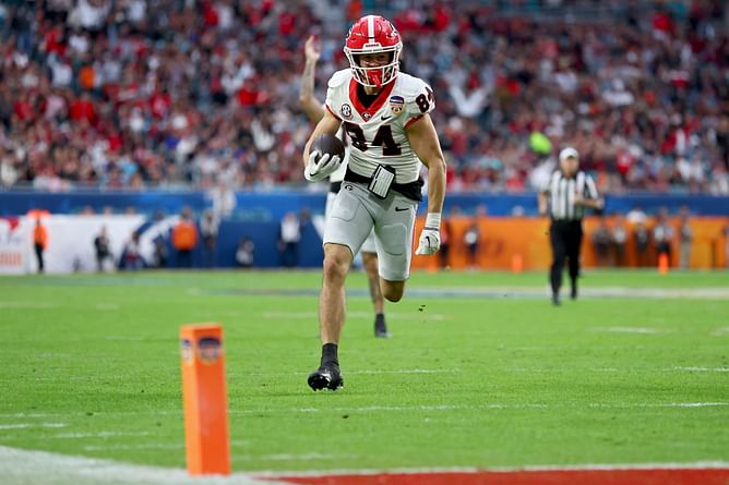 Is Ladd McConkey playing today in the Senior Bowl? Georgia WR's status explored