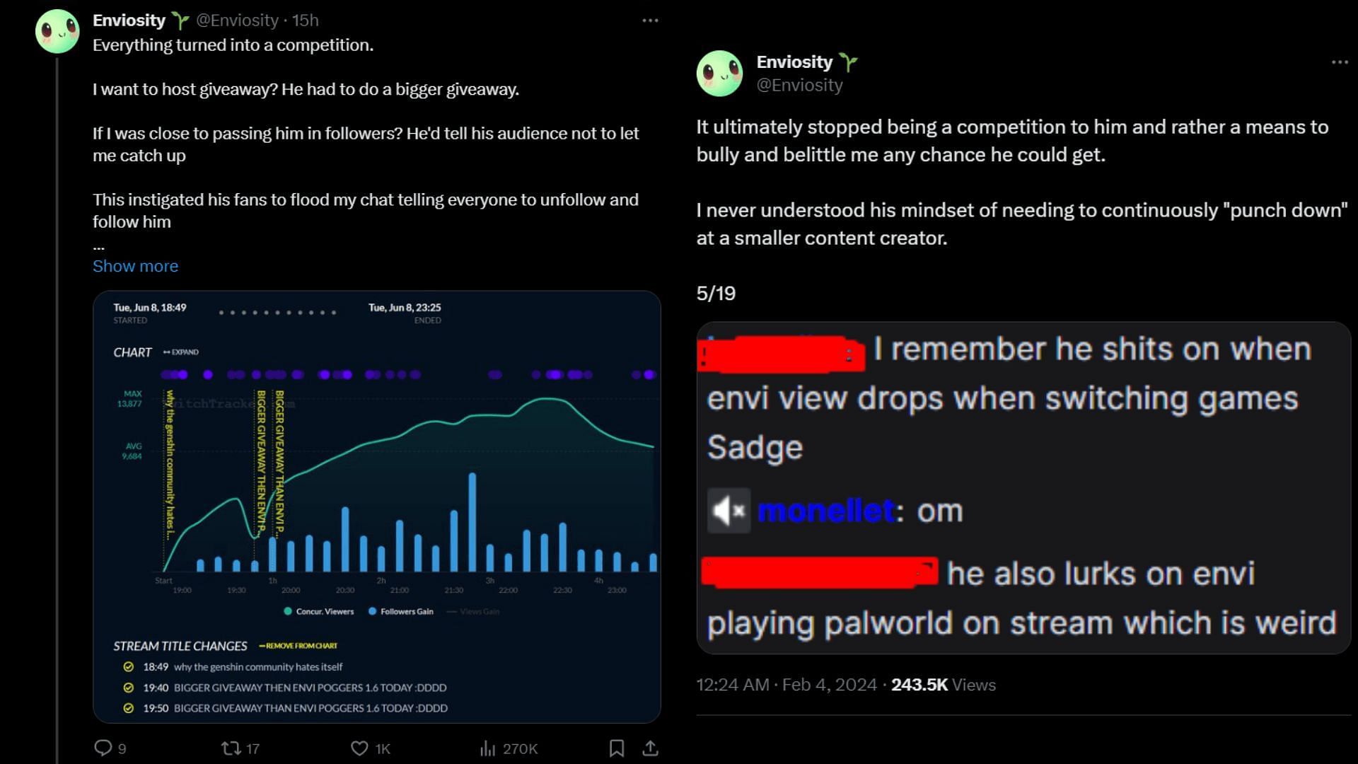 What happened between Tectone and Enviosity? Streamer drama explained