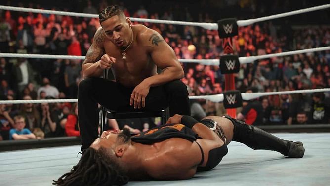 Carmelo Hayes breaks silence with a one-word message after betraying Trick Williams at WWE NXT Vengeance Day