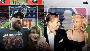 Historian Scott Fortner reveals how Taylor Swift and Travis Kelce's NFL romance echoes Marilyn Monroe & Joe DiMaggio's MLB love story
